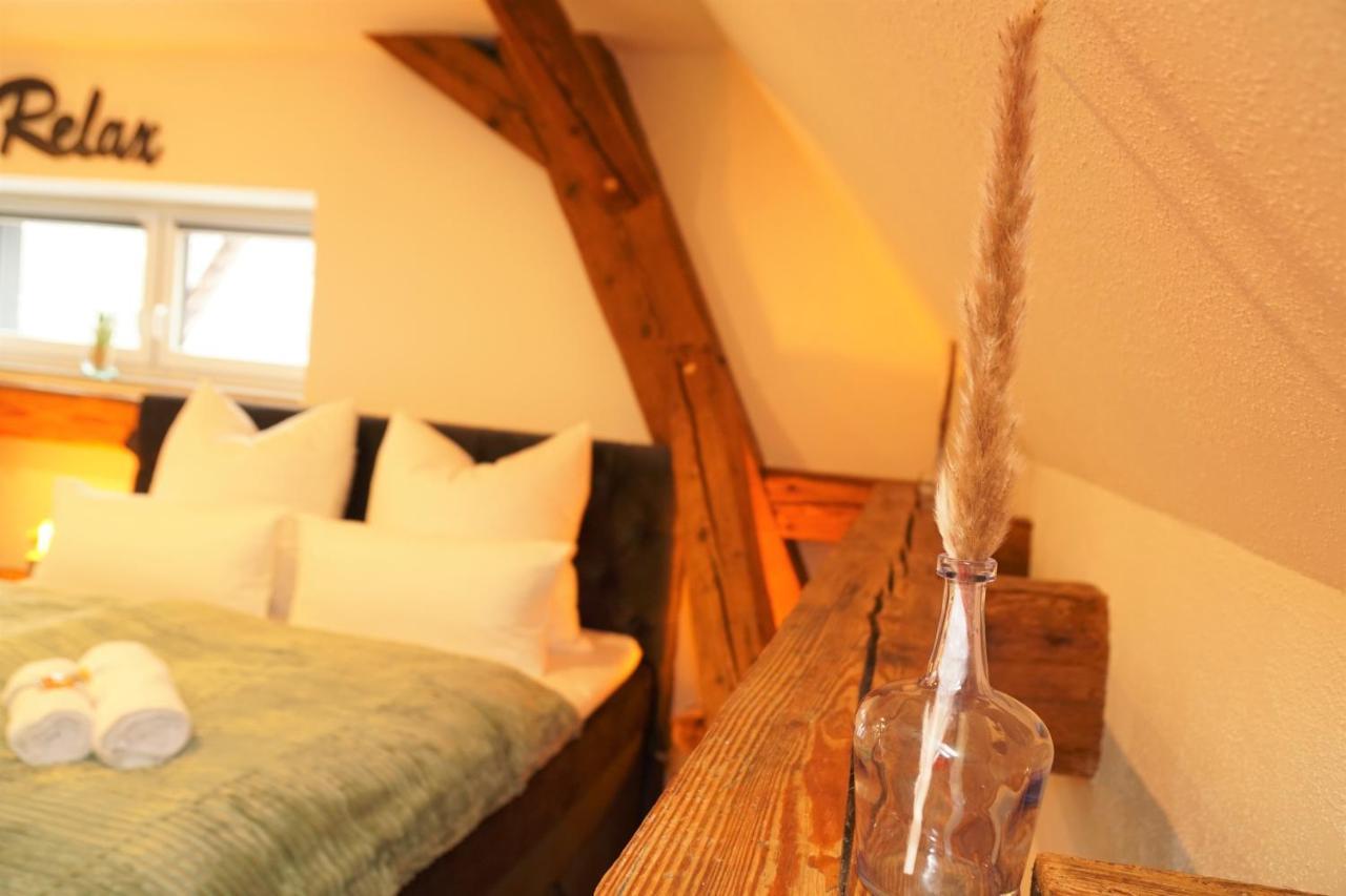 Galerie-Wohnung I Sanierter Pferdestall I Europapark I Boxspring I Nespresso 키펜하임 외부 사진