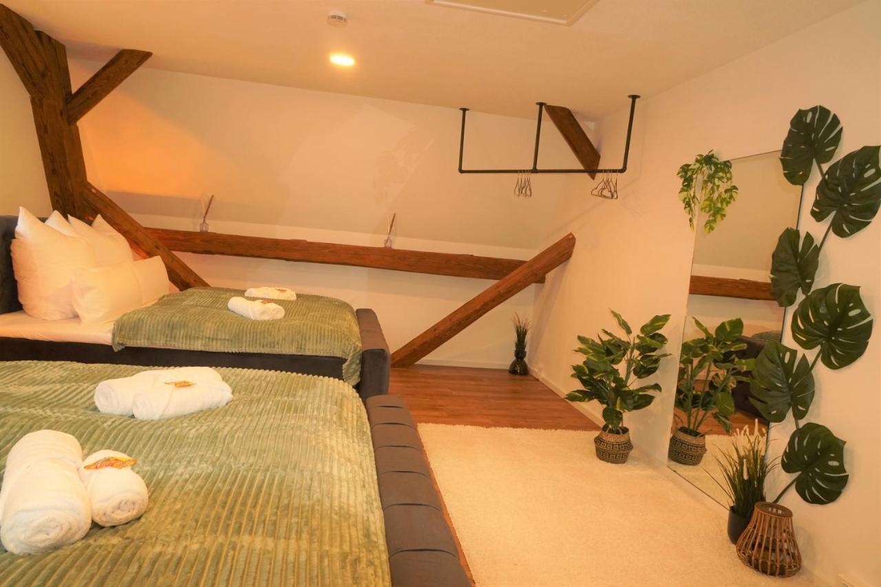 Galerie-Wohnung I Sanierter Pferdestall I Europapark I Boxspring I Nespresso 키펜하임 외부 사진