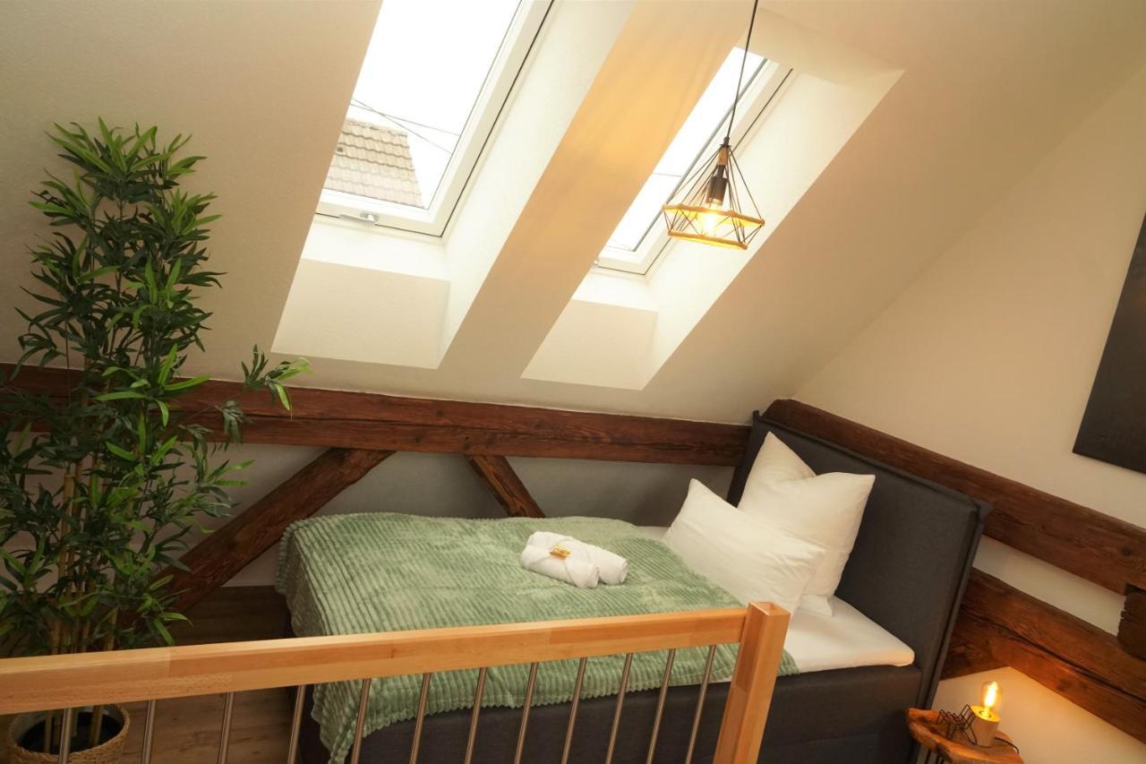 Galerie-Wohnung I Sanierter Pferdestall I Europapark I Boxspring I Nespresso 키펜하임 외부 사진
