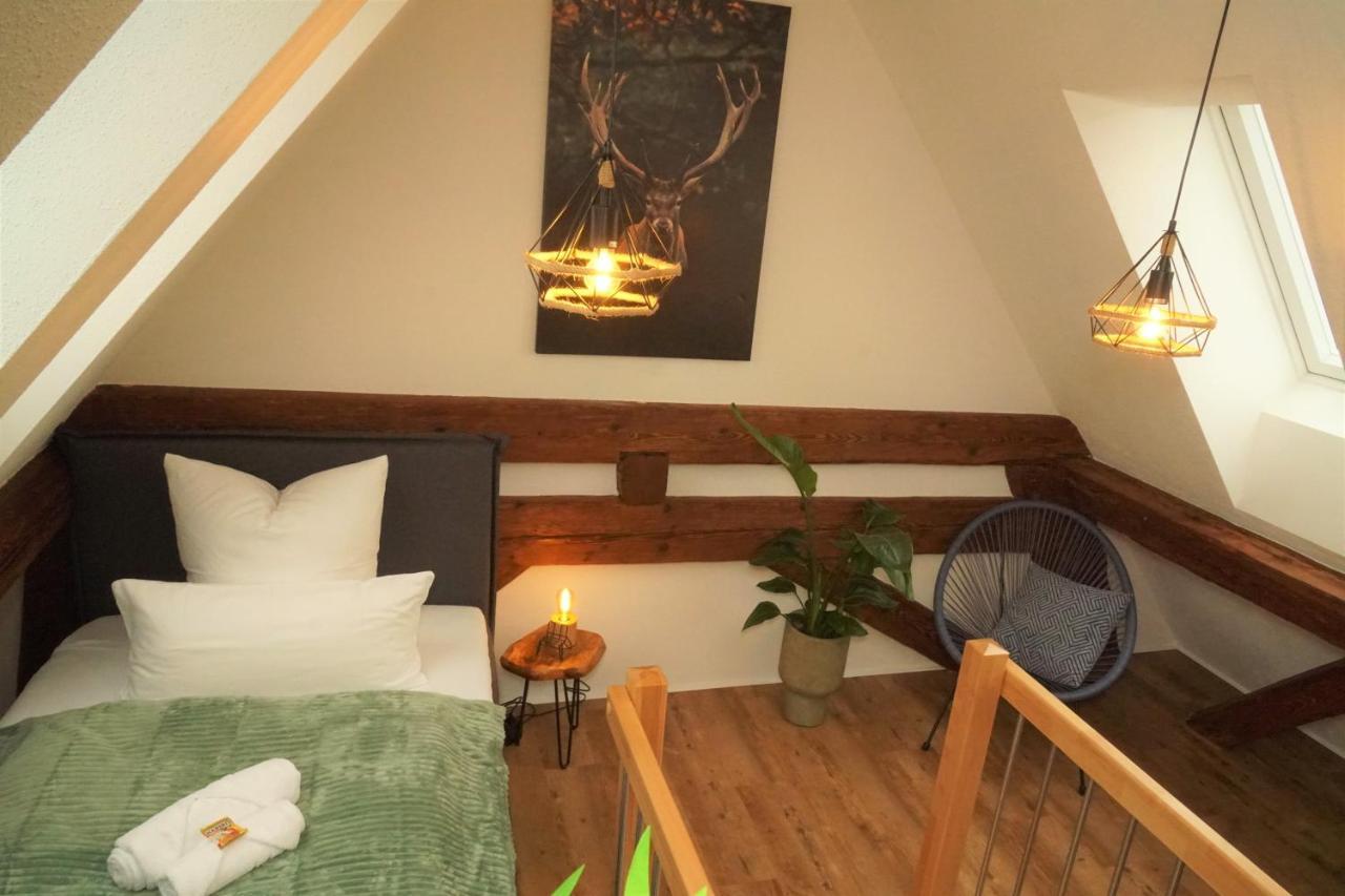 Galerie-Wohnung I Sanierter Pferdestall I Europapark I Boxspring I Nespresso 키펜하임 외부 사진